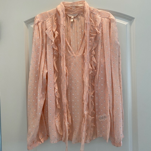 Like NEW!! Rebecca Taylor silk blouse - Picture 3 of 9